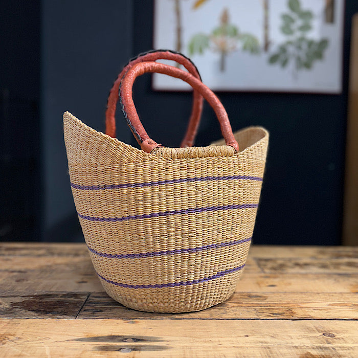 Bolga Project Basket with Handles MEDIUM – Gone Arty