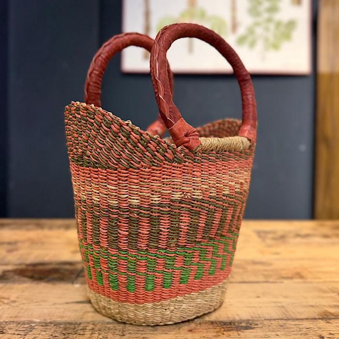 Bolga Project Basket with Handles SMALL – Gone Arty