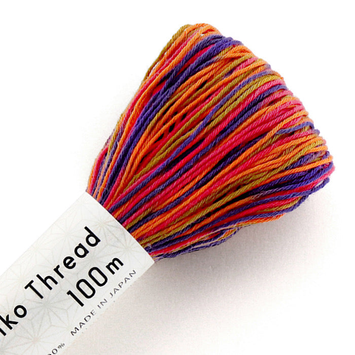Sashiko Thread 100m Multicoloured - Olympus