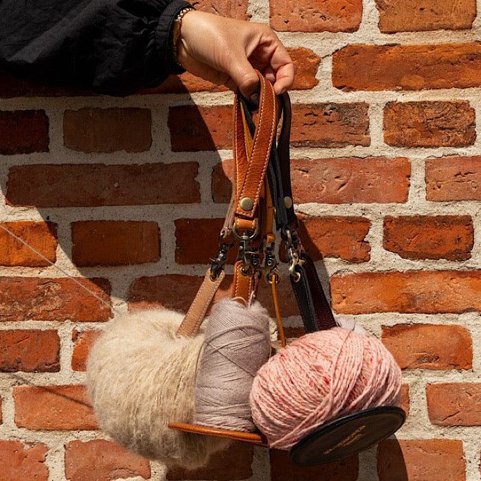 Project 94 Yarn Holder Burned Tan - RE:DESIGNED