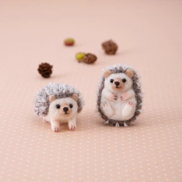 Needle Felting Kit ‘Hedgehog’ - Hamanaka
