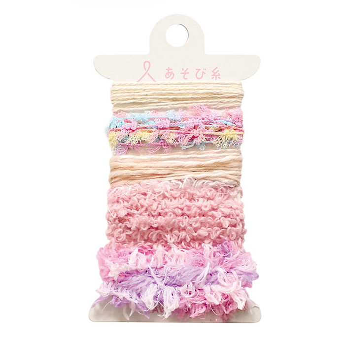 Pokeori Asobi Ito Thread Sampler LIGHT PINK - Kawaguchi