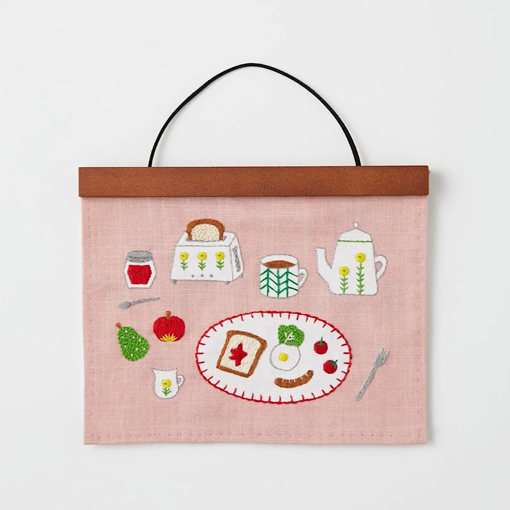 ‘Breakfast Time‘ Embroidery Kit - LECIEN COSMO