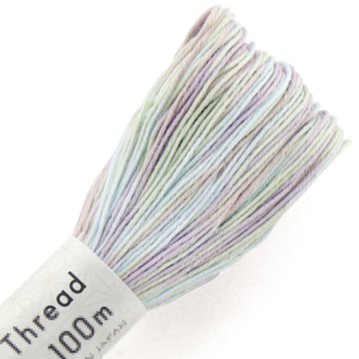 Sashiko Thread 100m Multicoloured - Olympus
