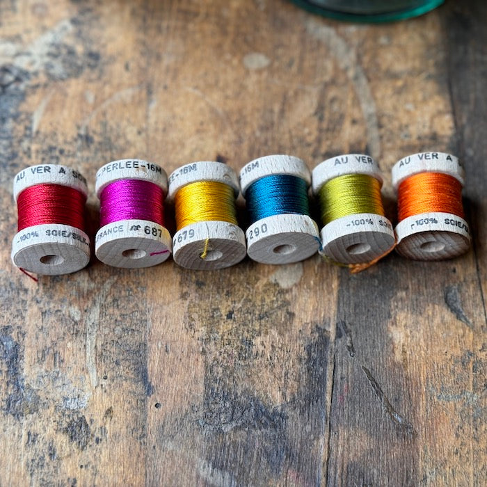 Pearl Silk Bobbins Set   - Glazig - Au Ver à Soie