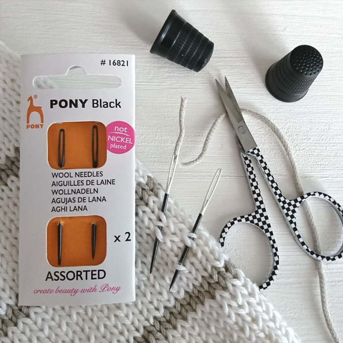 Knitters Needles Black - PONY