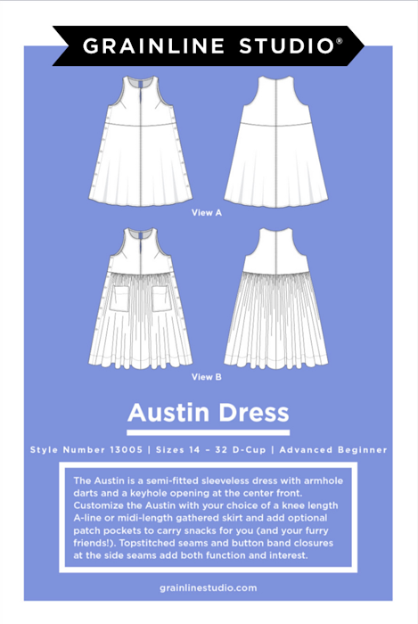 Austin Dress Pattern - Grainline Studio