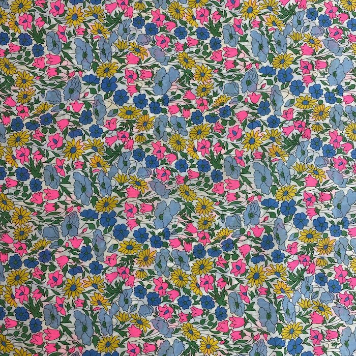 Poppy and Daisy - Neon Pink - Liberty Fabrics €36,50pm