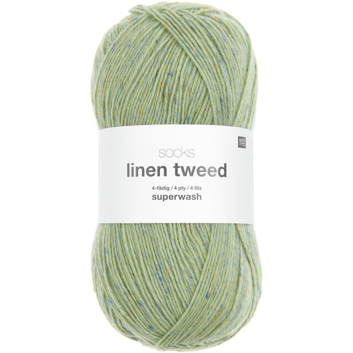 Socks Linen Tweed 4-ply - Rico Design