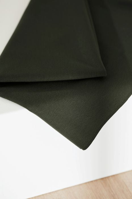 Plain Ponte Knit KHAKI - meetMILK €29.5/m
