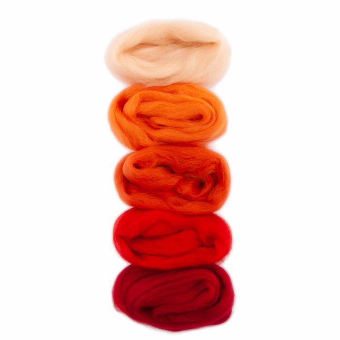 European Merino Wool Roving – Colour Sets - Meaningful Crafts