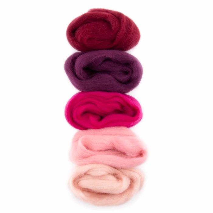 European Merino Wool Roving – Colour Sets - Meaningful Crafts