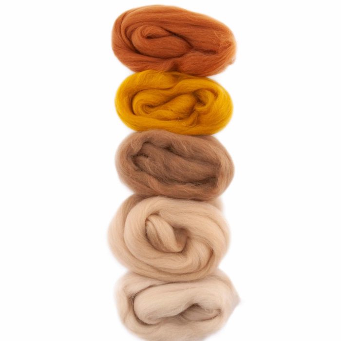 European Merino Wool Roving – Colour Sets - Meaningful Crafts