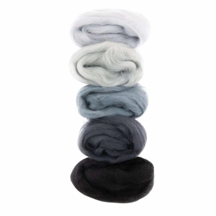 European Merino Wool Roving – Colour Sets - Meaningful Crafts