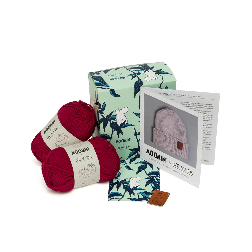 Moomin x Novita Taikapilvi Beanie Kit