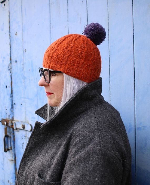 Reedmace Hat Knitted Pattern- Baa Ram Ewe