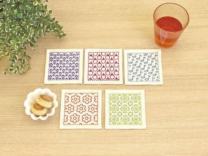 Coaster Sashiko Kit SK-315 - Olympus