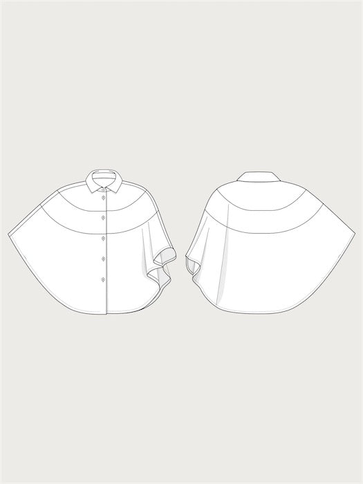 T:219 Poncho Shirt - The Assembly Line