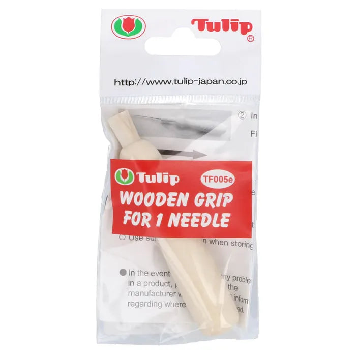 Needle Felting Wooden Grip - Tulip
