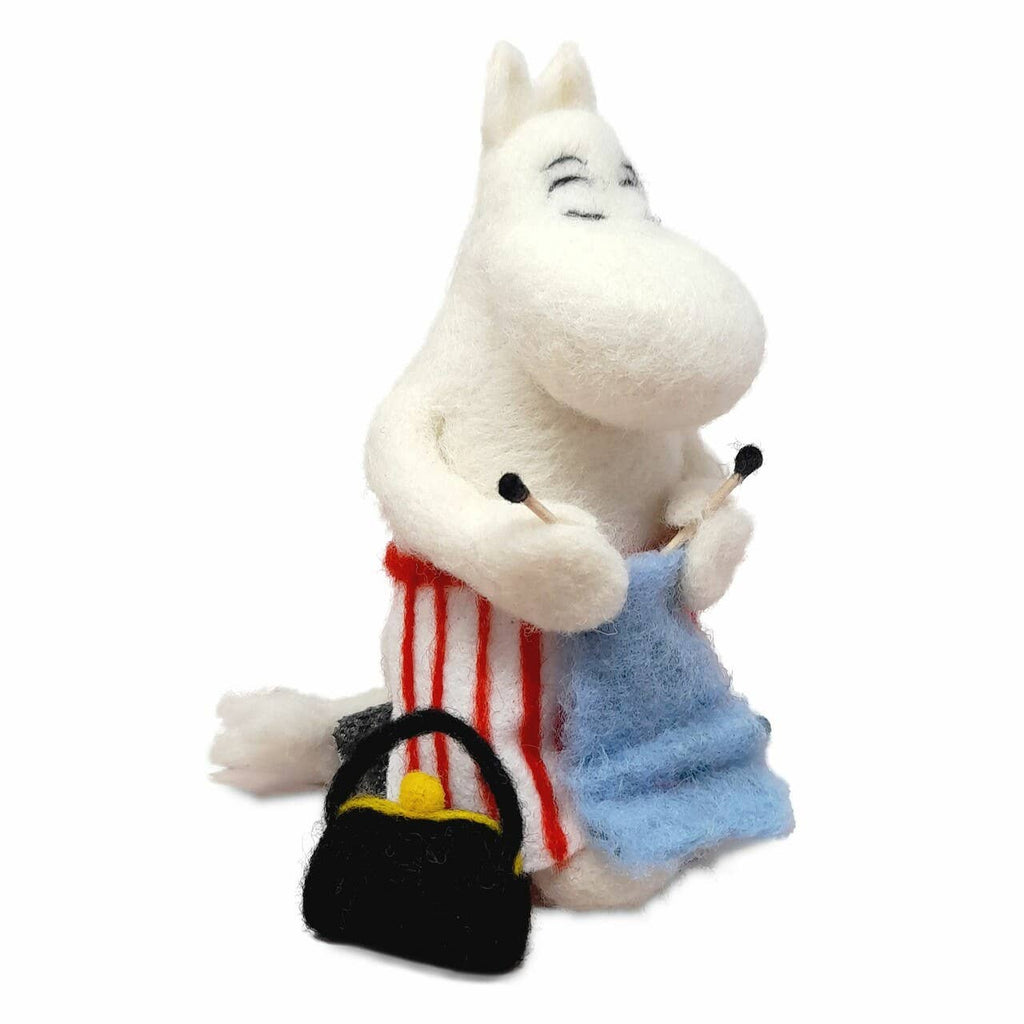 Moominmamma Knitting Needle Felting Craft Kit - The Crafty Kit Company