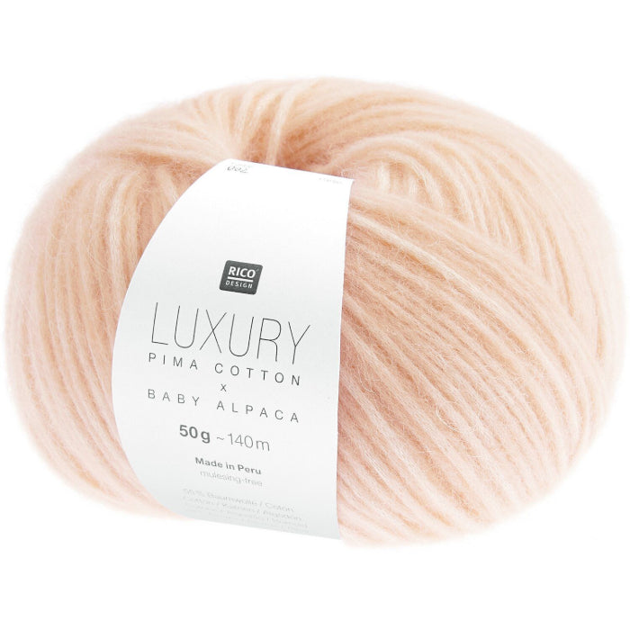 Luxury Pima Cotton x Baby Alpaca 50g - Rico Design