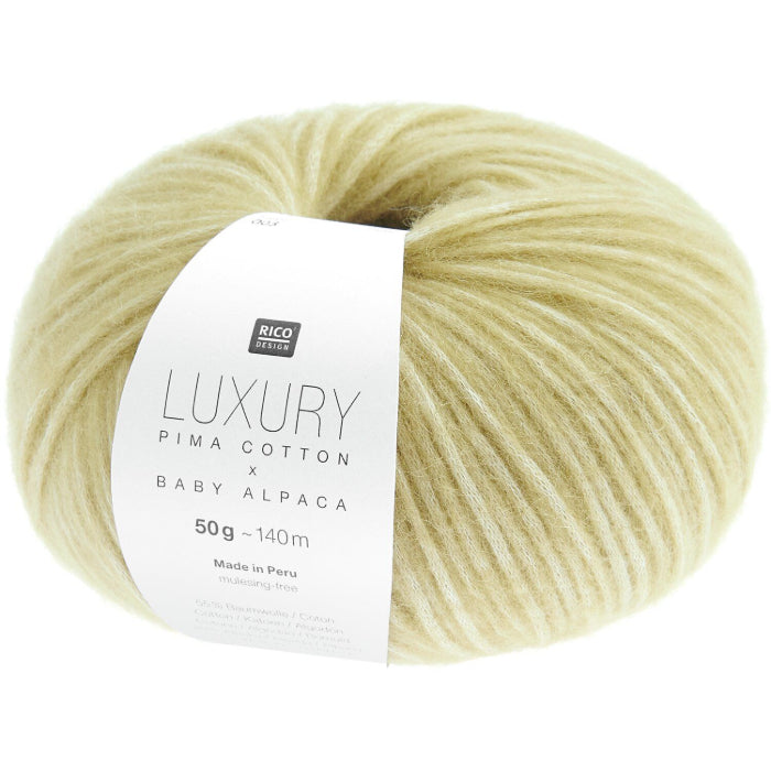 Luxury Pima Cotton x Baby Alpaca 50g - Rico Design