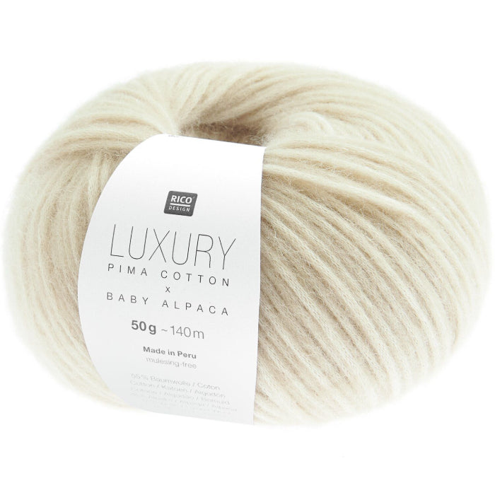Luxury Pima Cotton x Baby Alpaca 50g - Rico Design