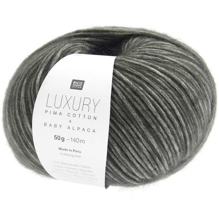 Luxury Pima Cotton x Baby Alpaca 50g - Rico Design