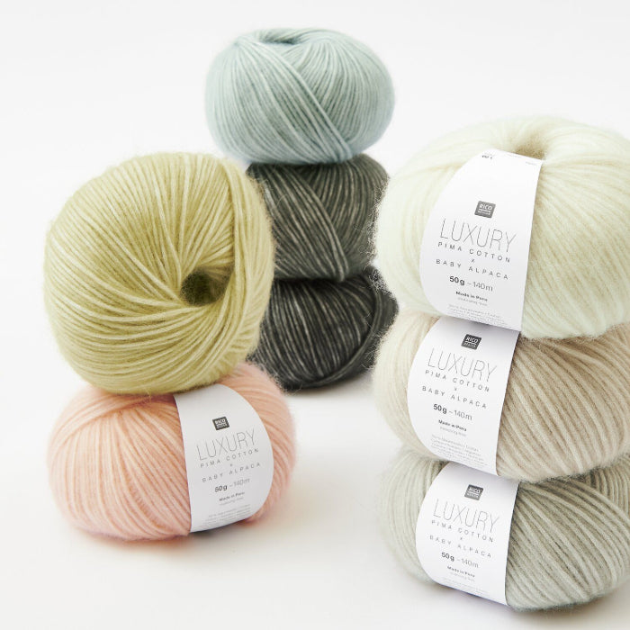 Luxury Pima Cotton x Baby Alpaca 50g - Rico Design