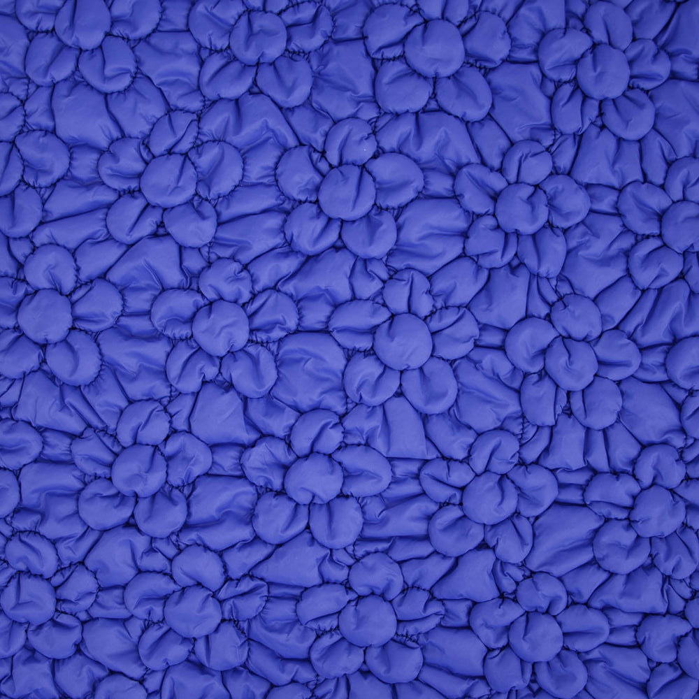 Blue flower-shaped quilted fabric - 100% Polyamide - Katia Fabrics €24.50 pm