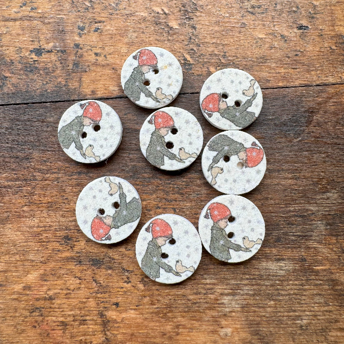 Kids EcoVelvet Cotton Buttons