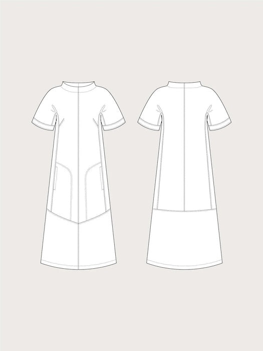 D:104 Cap Sleeve Dress -  The Assembly Line