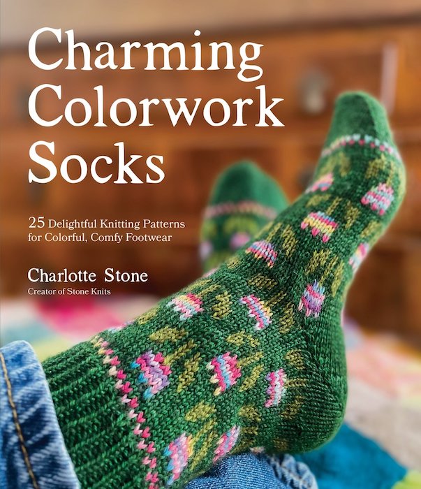 Charming Colorwork Socks -Charlotte Stone