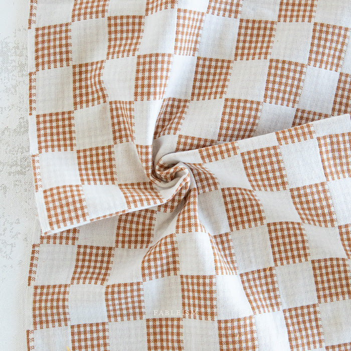 Checkmate Checkers - Ivory - Cotton - Fableism - €26.00 pm