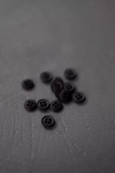 Cotton Buttons - Black - Merchant & Mills