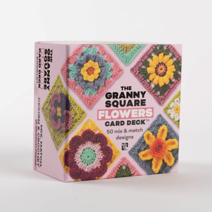 The Granny Square Flowers Card Deck™