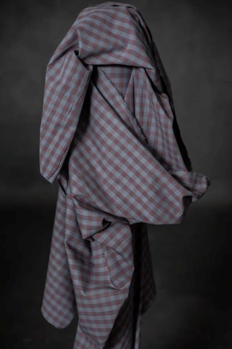 Damson-  Organic Cotton/Linen Gingham-  Merchant & Mills €29.50pm