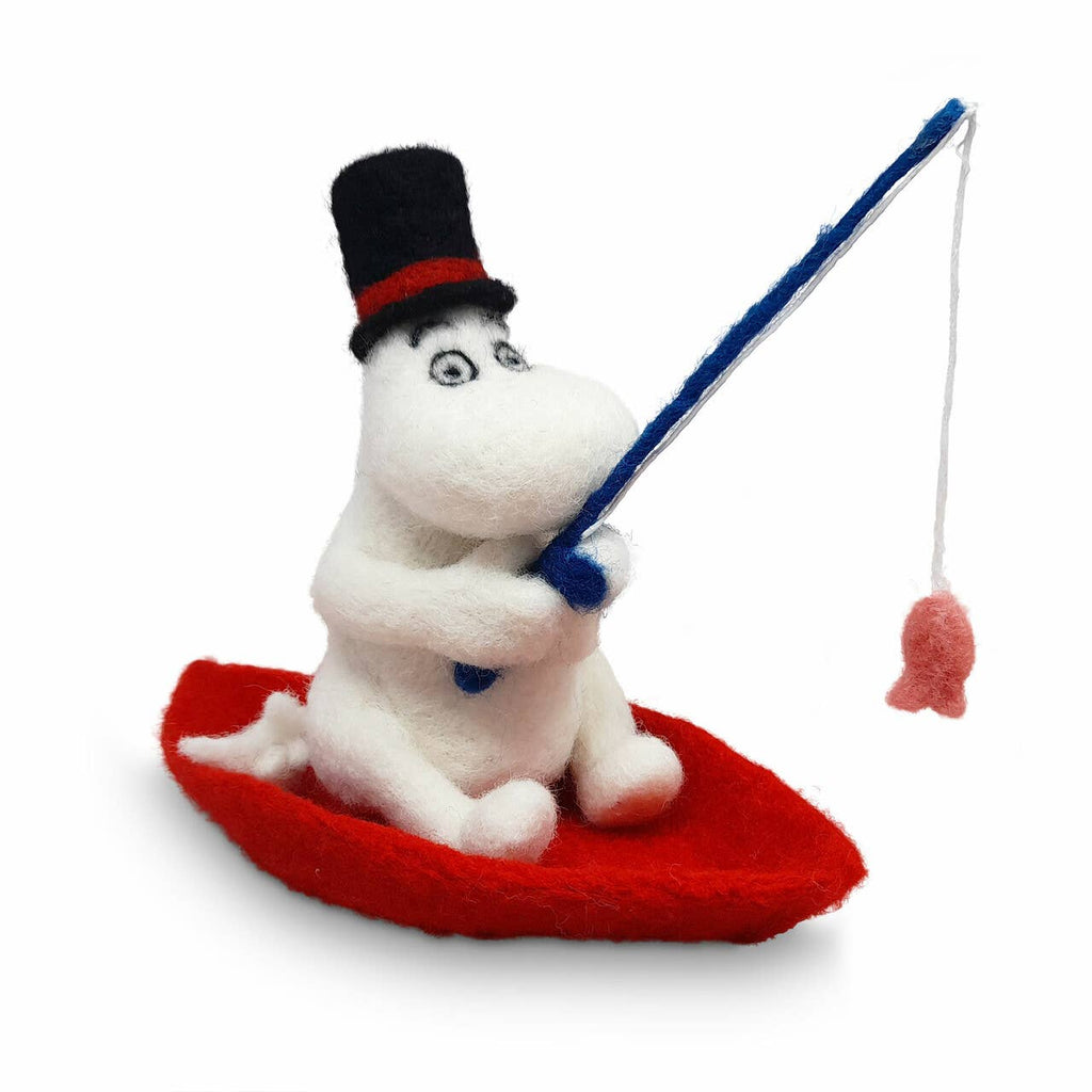 The Crafty Kit Company - Moominpappa Goes Fishing Needle Felting Kit