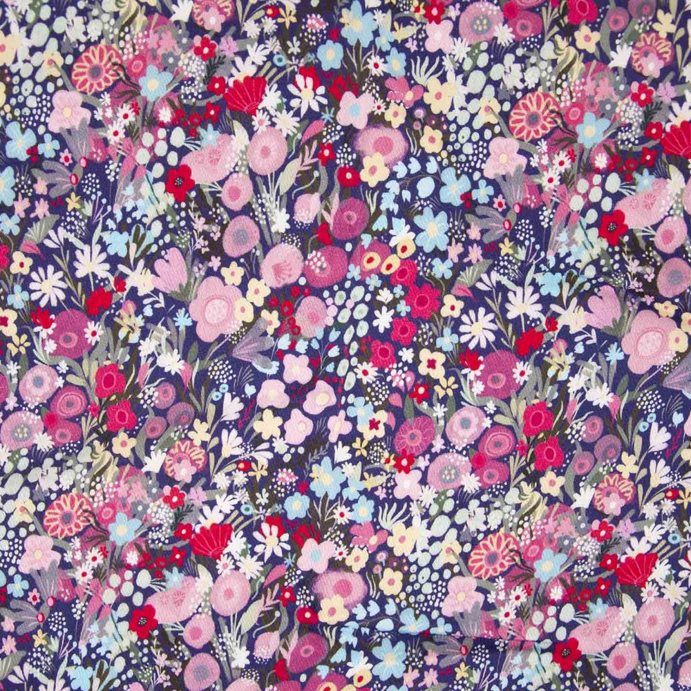 Floral Print Winter Viscose Twill - 100% Viscose - Katia Fabrics €13.50 pm