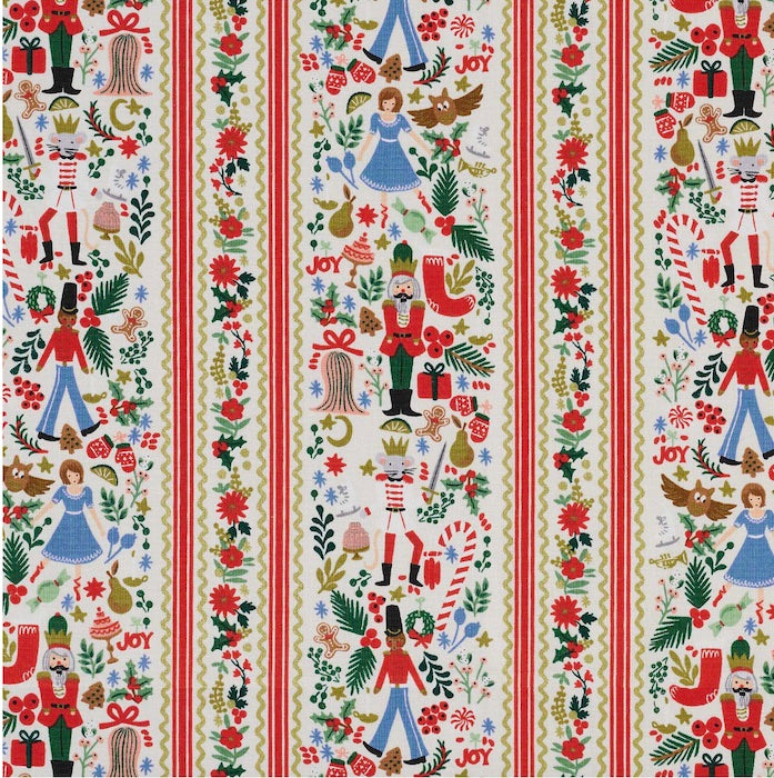 Holly Jolly Nutcracker  - Cotton - Rifle Paper Co €19,50 pm