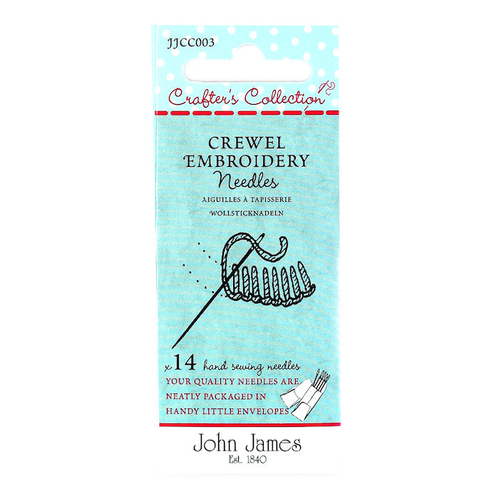 Crewel Embroidery Needles - Crafter's Collection John James