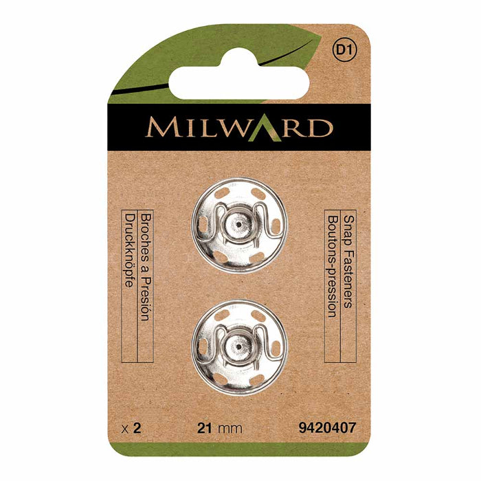 Sew On Snap Fasteners - Milward