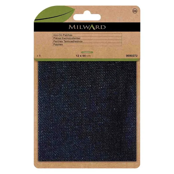 Iron On Repair Patch DARK DENIM - Milward