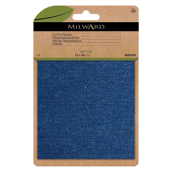 Iron On Repair Patch MID DENIM - Milward