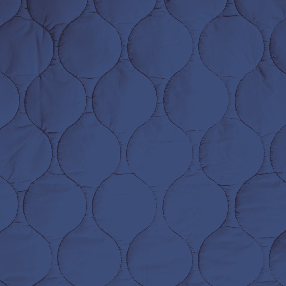 Navy blue padded fabric - Katia Fabrics €22.50 pm
