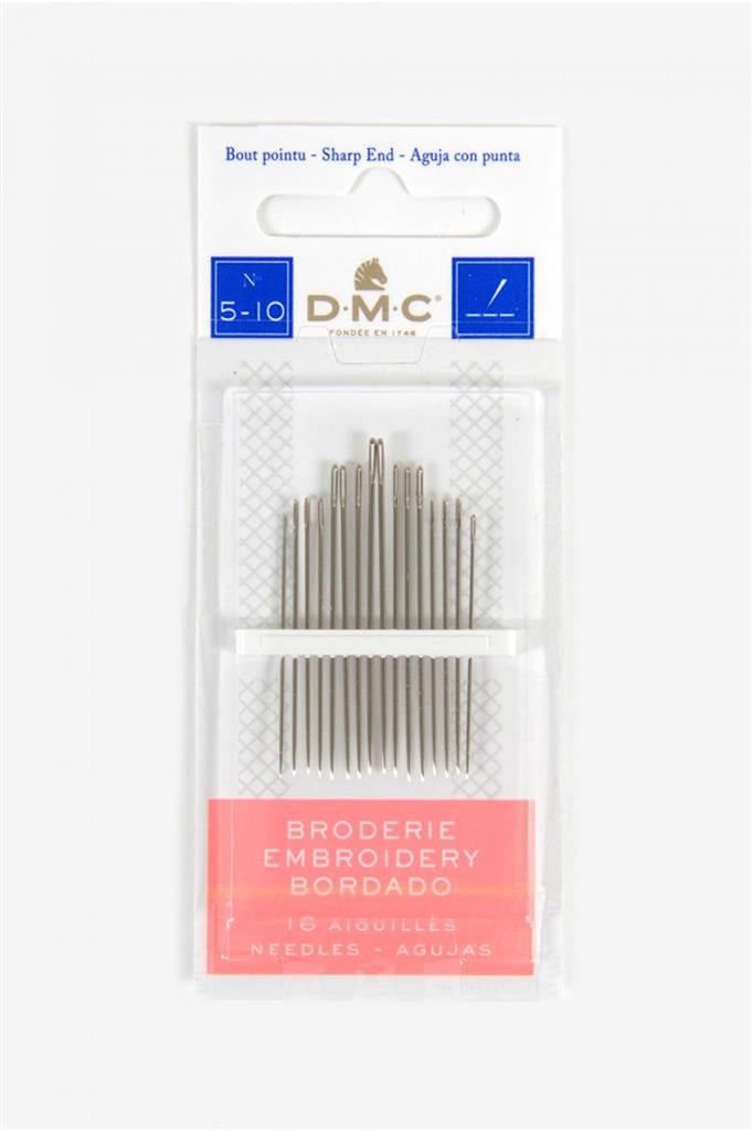 Embroidery needles - No 5-10 DMC