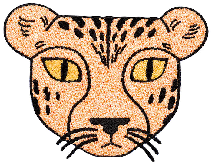 Cheetah Iron on Patch - Eva Mouton