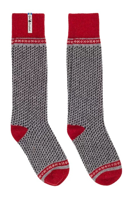 SKAFTÖ GRÅ - Wool Socks - Large - Öjbro Vantfabrik