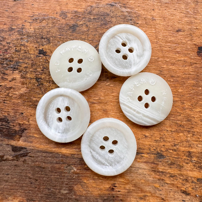 Recycled Paper Buttons