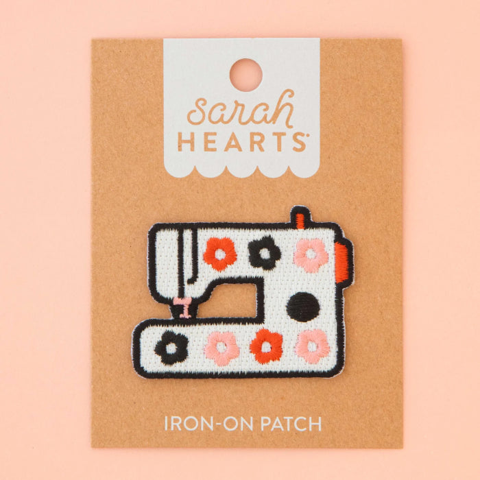 Daisy Sewing Machine Iron-on Patch- Sarah Hearts